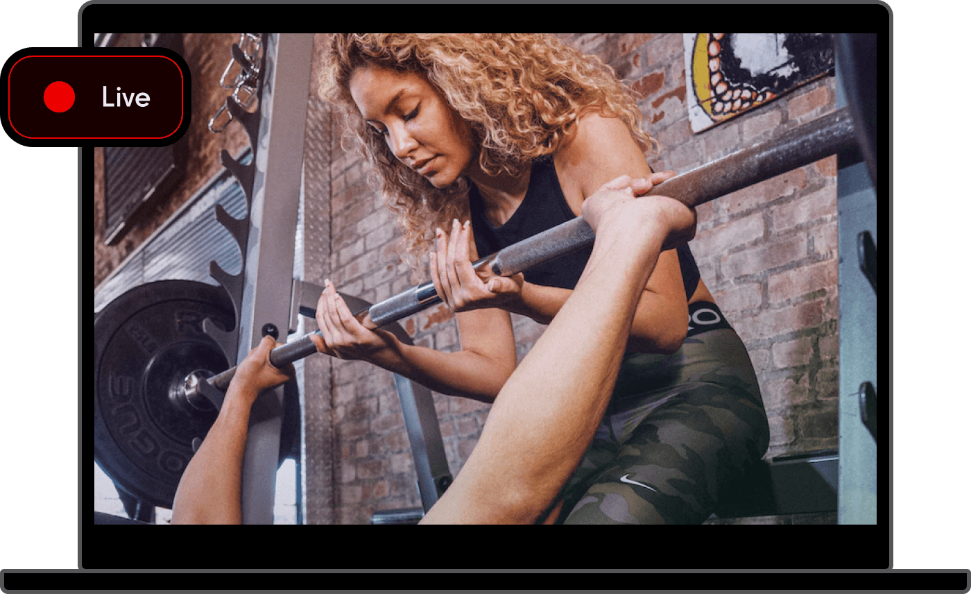 Gym Livestreaming Software