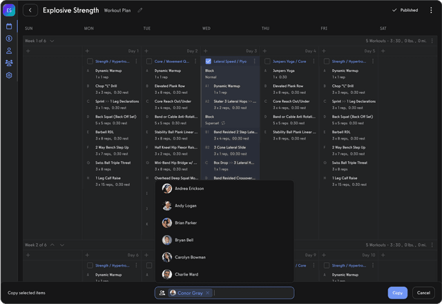 Workout Software Free Workout Plan Creator Software | Exercise.com
