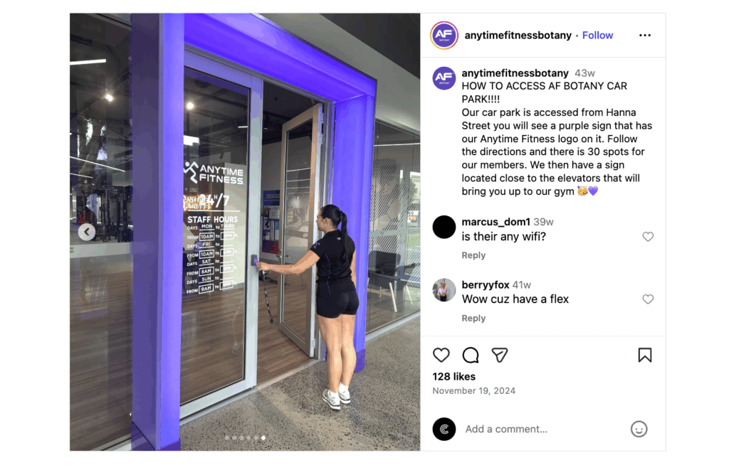 Anytime Fitness Door Access