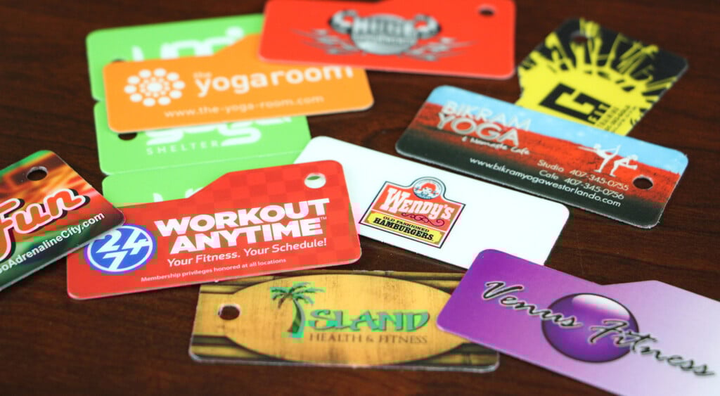 Gym Barcode Keytags