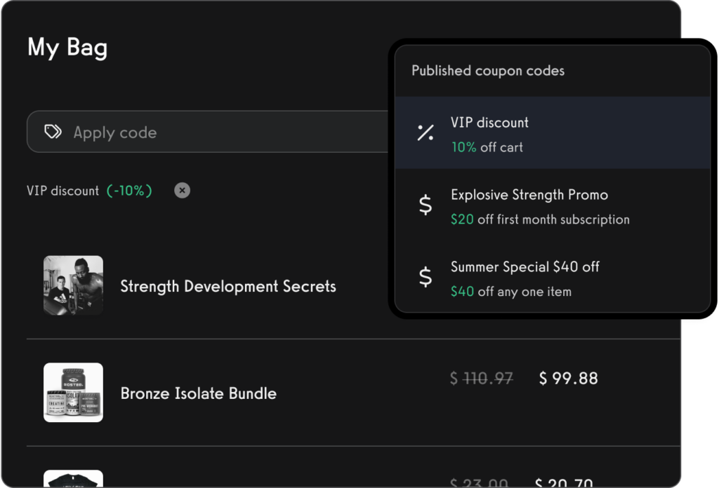 Coupon Codes