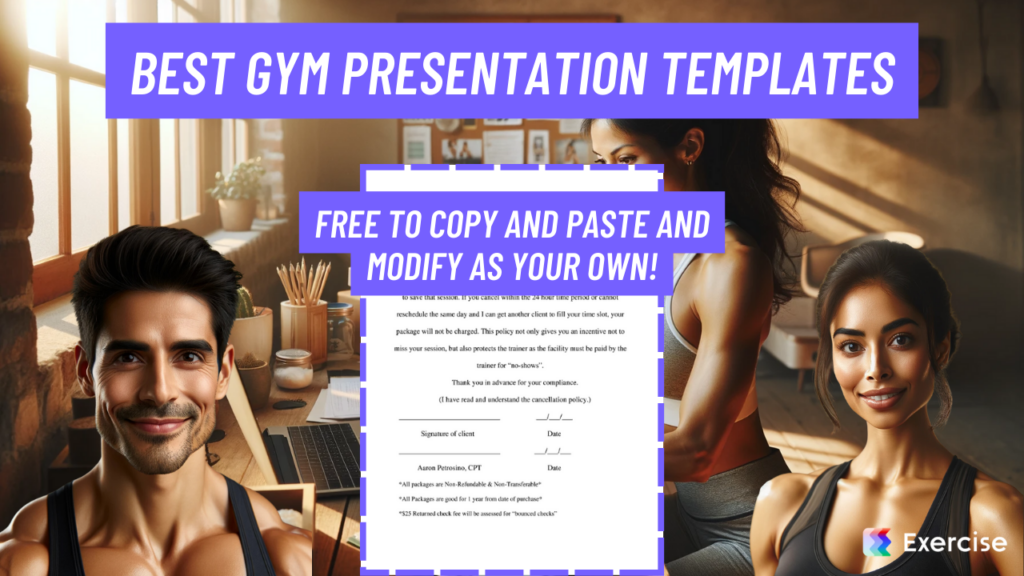 Best Gym Presentation Templates