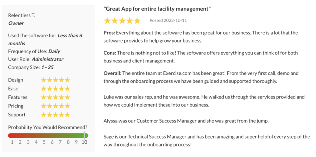 Entire Facility Management Review