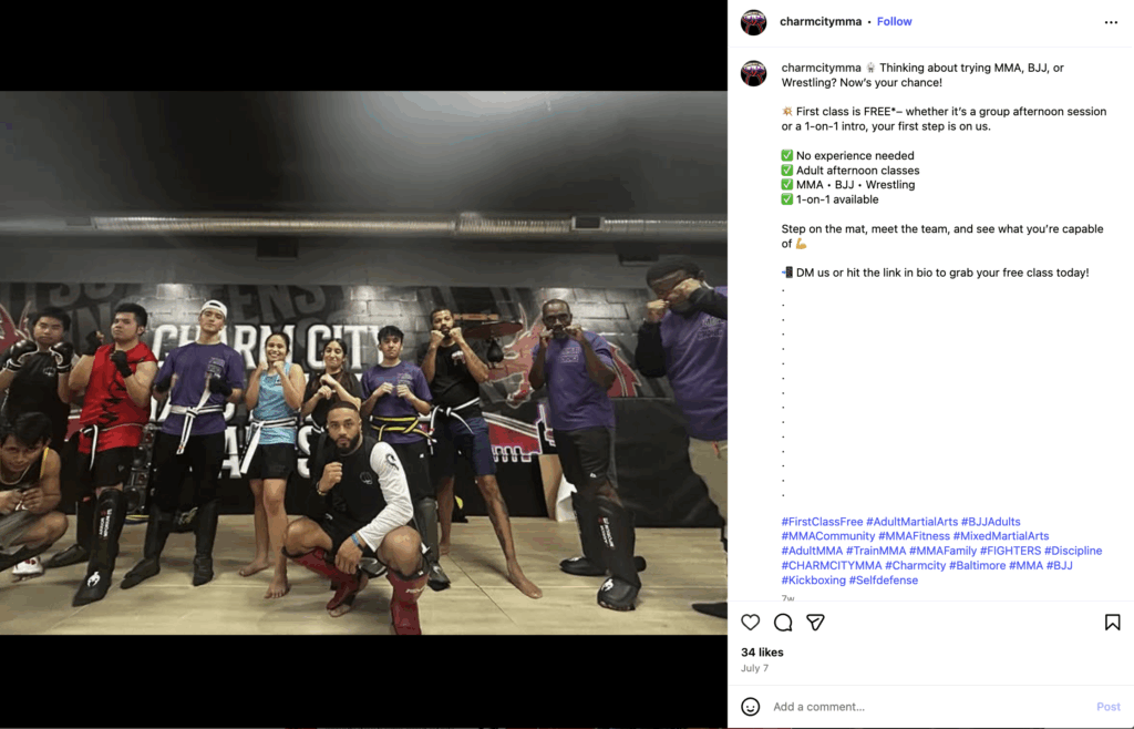 MMA Class