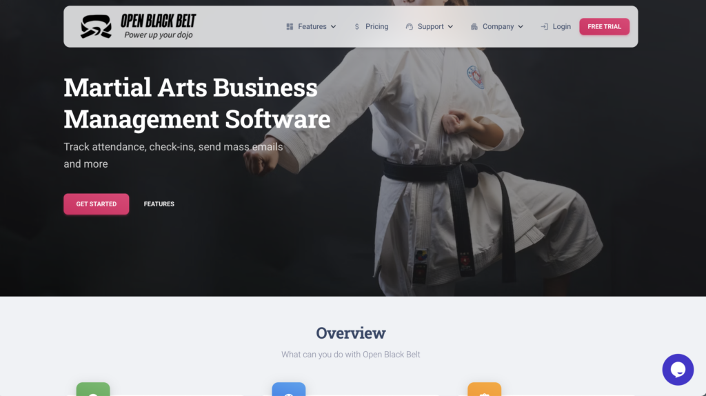 Open Black Belt Martial Arts Software