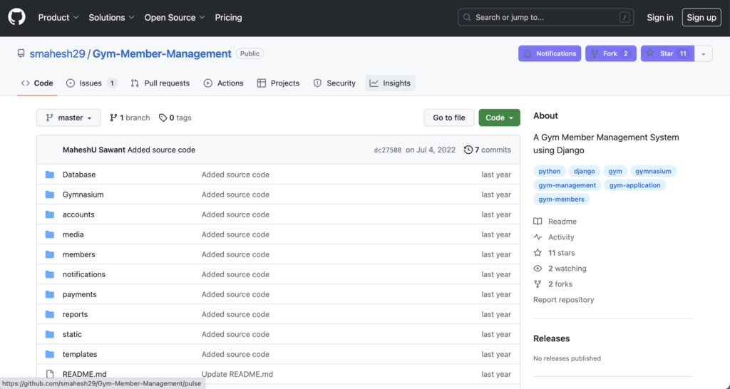 gym-member-management Open Source Gym Management Software