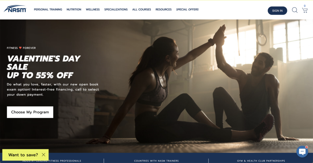 NASM - National Academy of Sports Medicine Certified Personal Trainer