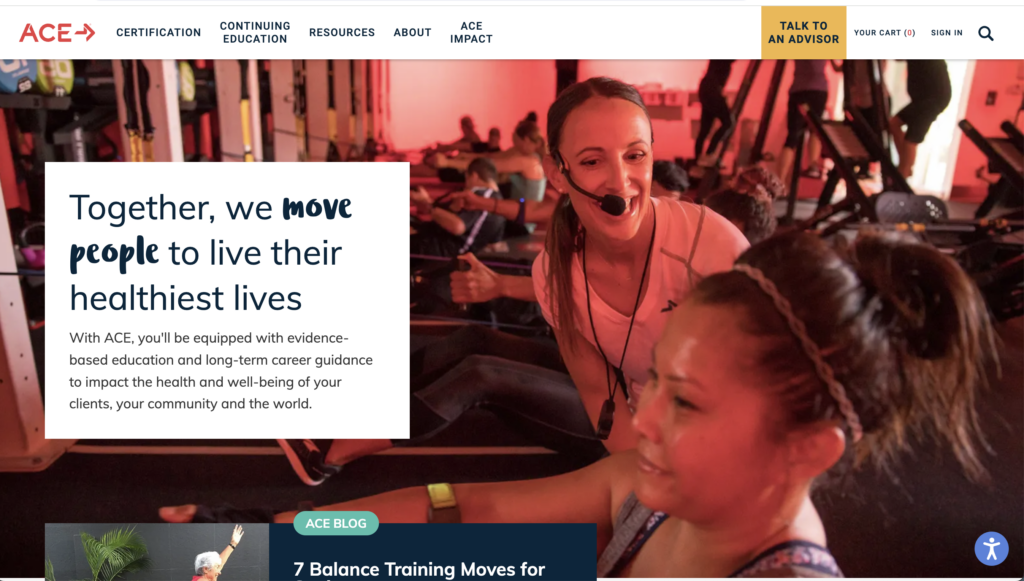 ACE CPT - American Council on Exercise Certified Personal Trainer