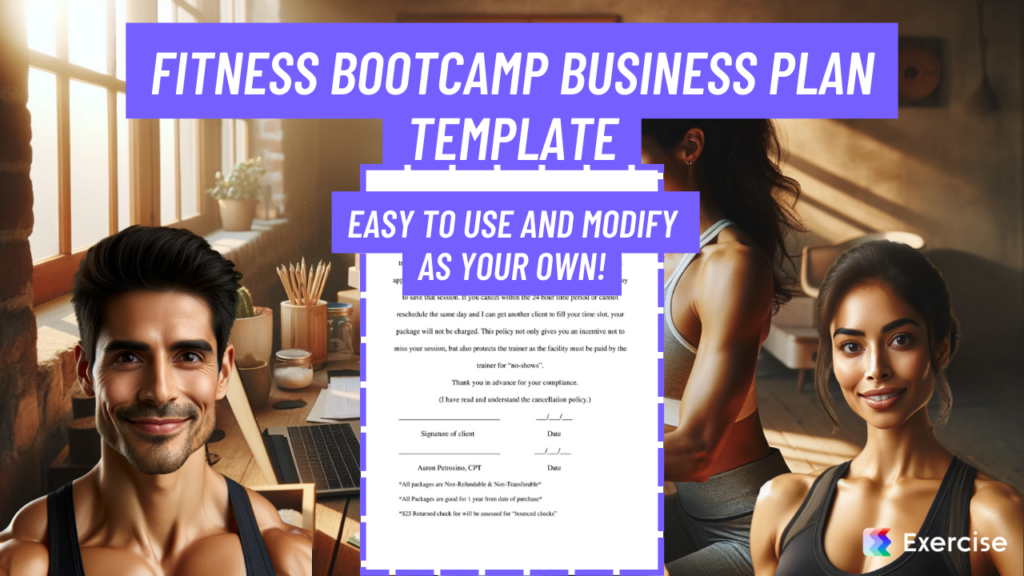 Fitness Bootcamp Business Plan Template
