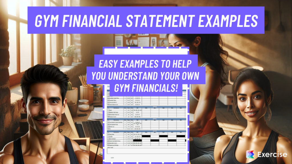 Gym Financial Statement Examples