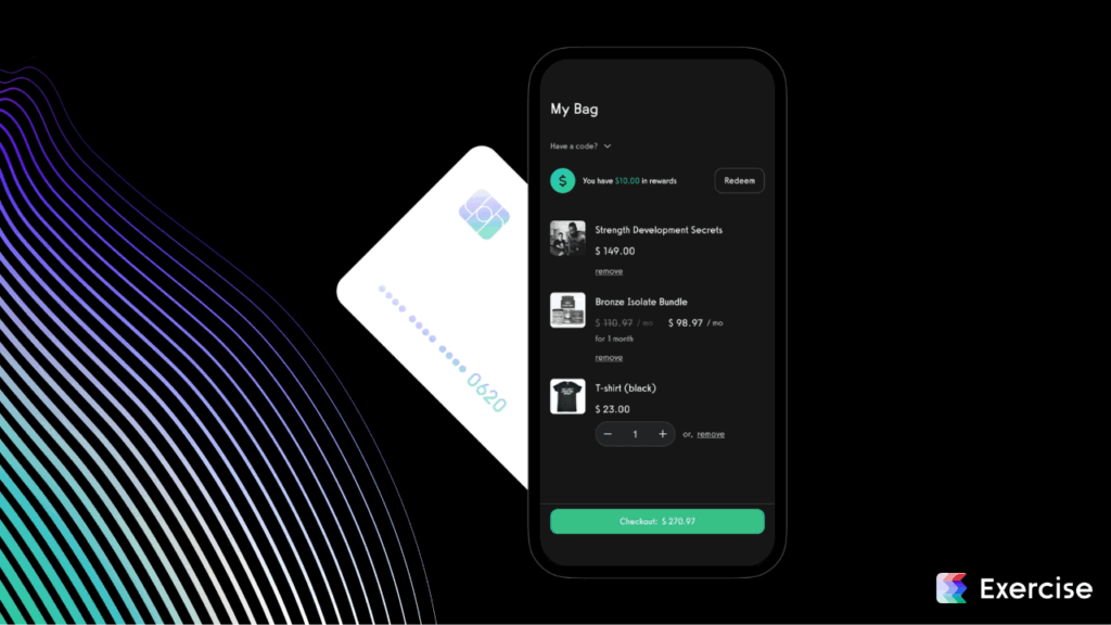 Gym App Ecommerce