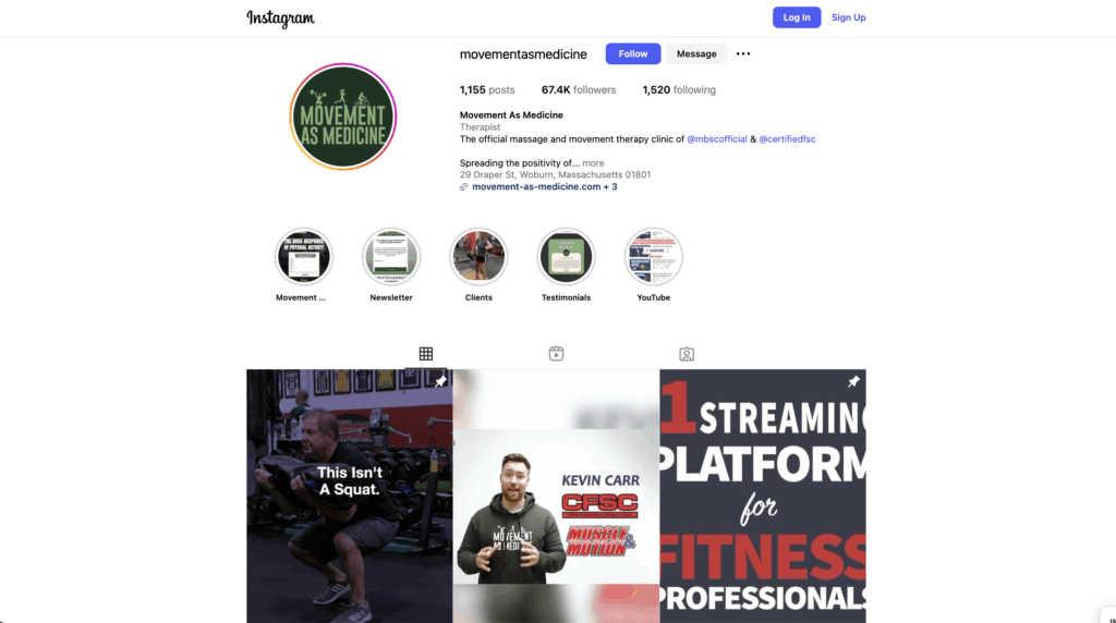 Kevin Carr Movement as Medicine