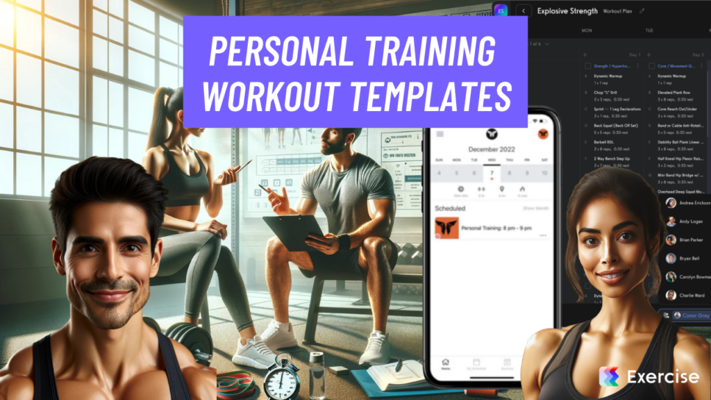 Personal Training Workout Templates