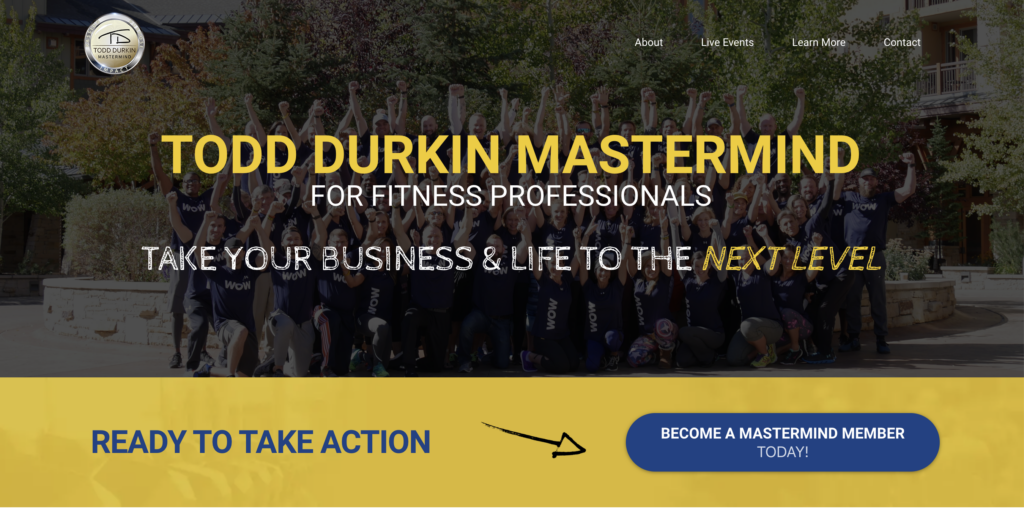 Todd Durkin Mastermind