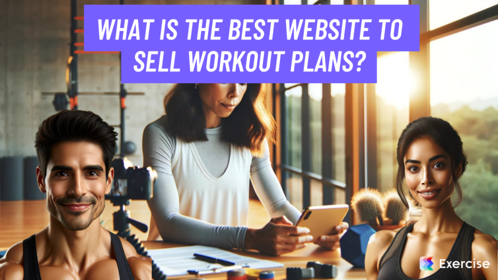 What is the best website to sell workout plans?