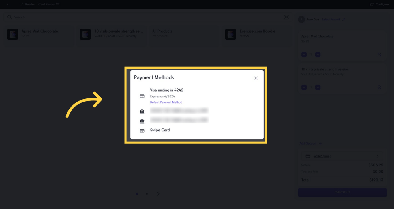 Select a payment method