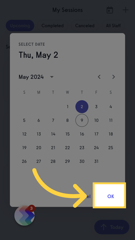 Select Date