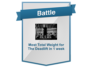 Tony Gentilcore’s Deadlift Battle Daily Giveaway Winners