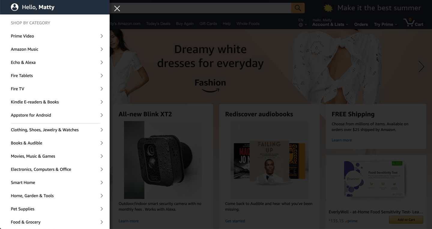 Amazon Site Architecture