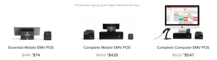 Vagaro Point of Sale Equipment